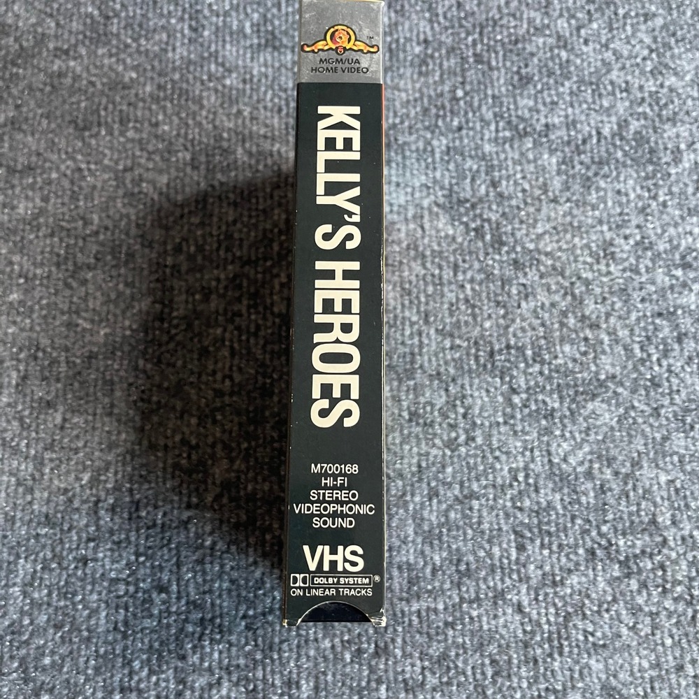 Kellys Heroes VHS Clint Eastwood Telly Savalas MGM UA 1970 War Comedy M700168 - Picture 4 of 10